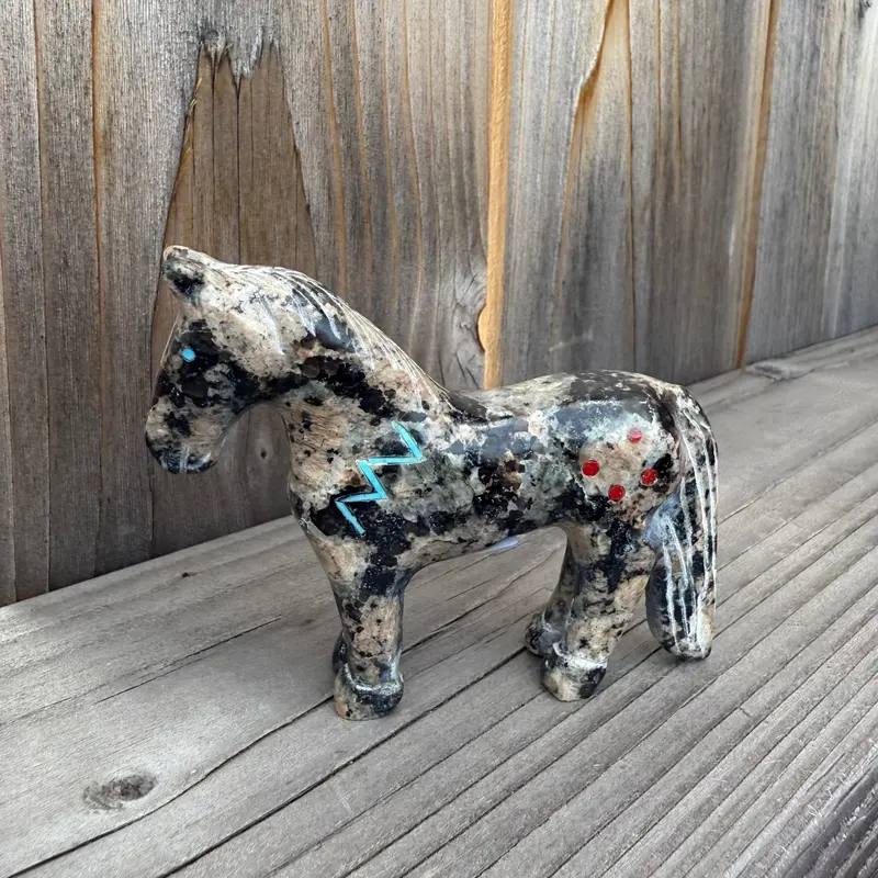 Andres Lementino'S Strong Friend Horse Fetish Carving 1