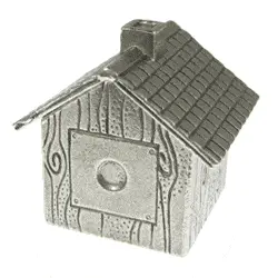 Birdhouse-Shaped Pewter Keepsake Box 1