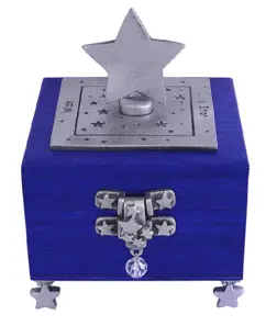 Celestial Star-Themed Wooden Box 1