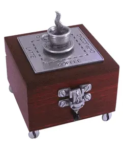 Coffee Lover’S Wooden Gift Box 1