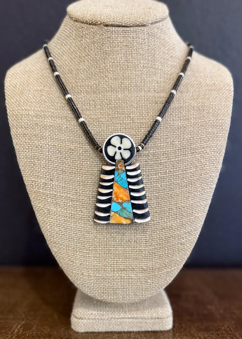 Good Vibrations Sterling Silver Necklace By Mary L. Tafoya 1