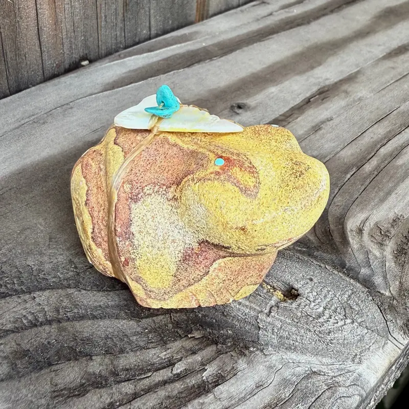 Leland Boone'S Second Edition Zuni Frog Fetish 1