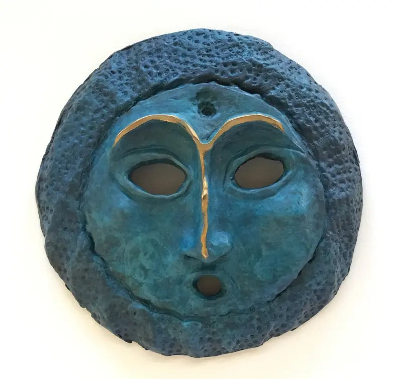 Lillian Pitt 'Baby Moon' Bronze Figurine 1