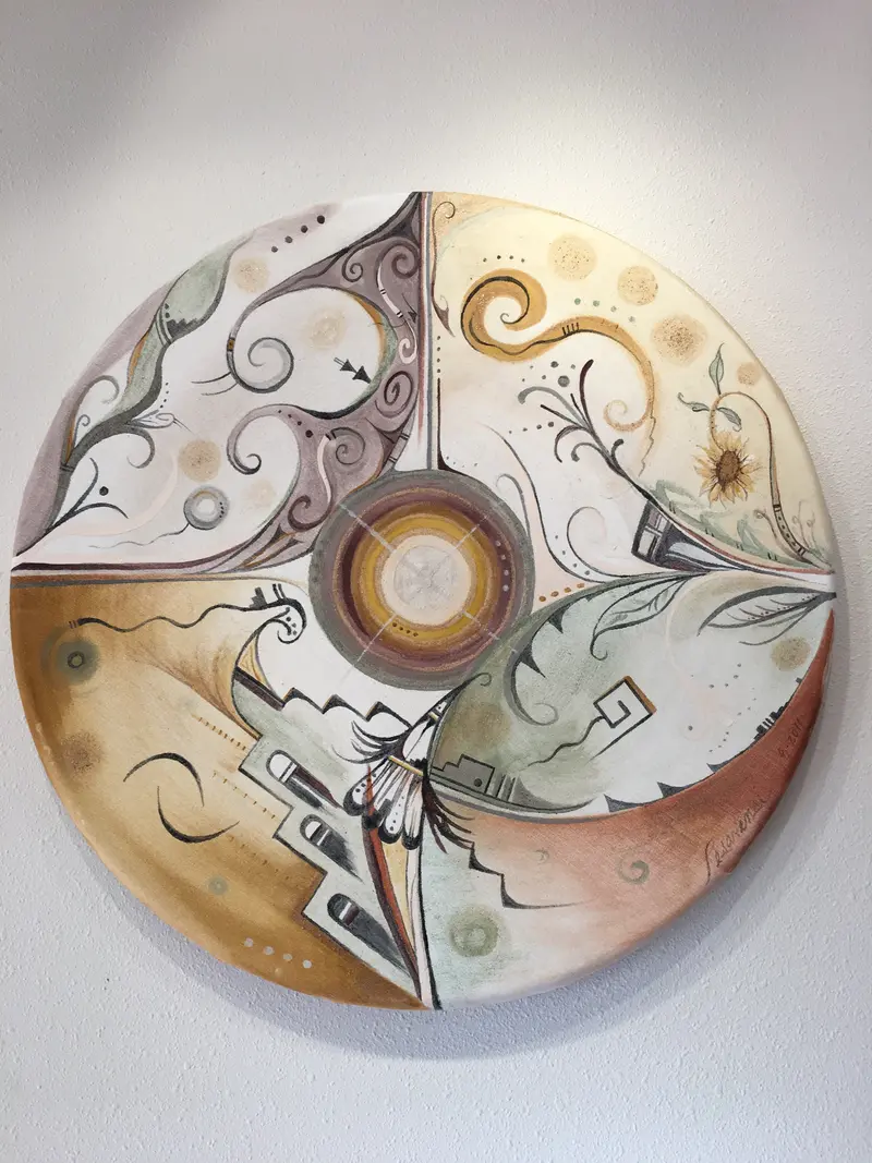 Niman Ceremony Inspired Artwork By Pesavensi (Donna Humetewa Kaye) 1