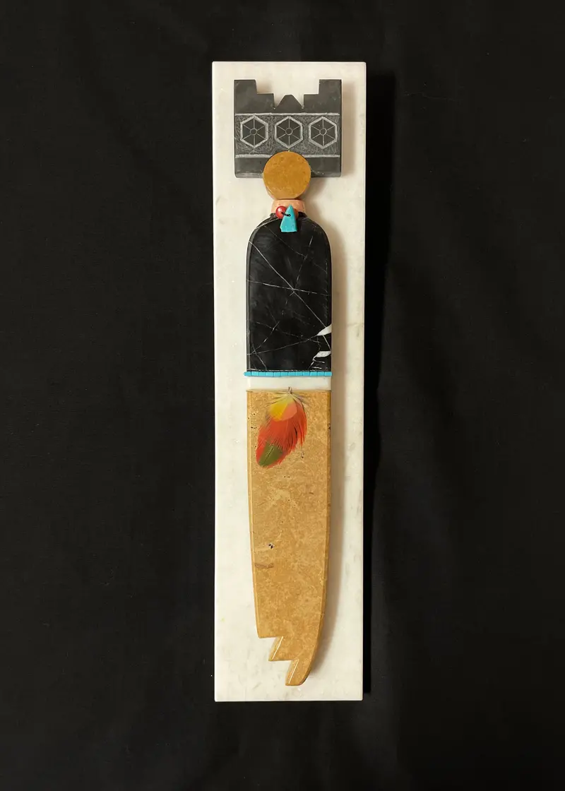 Rain Spirit Fiber Art Installation By Cliff Fragua (Jemez Pueblo) 1