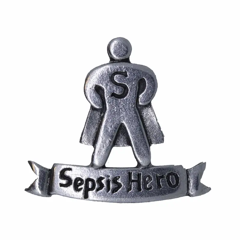 Sepsis Awareness Lapel Pin 1