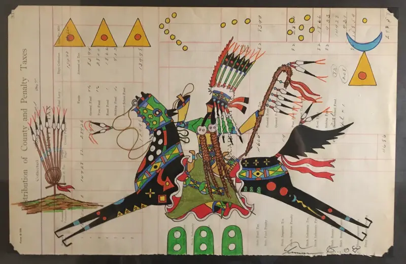 Terrance Guardipee'S 'Running Eagle' — War Bonnet Society Portrait 1