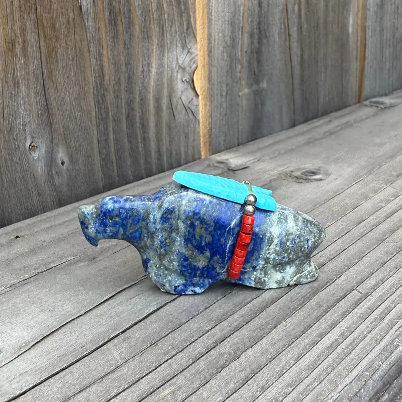 Todd Westika'S Lapis Lazuli Hunter'S Eagle Fetish 1