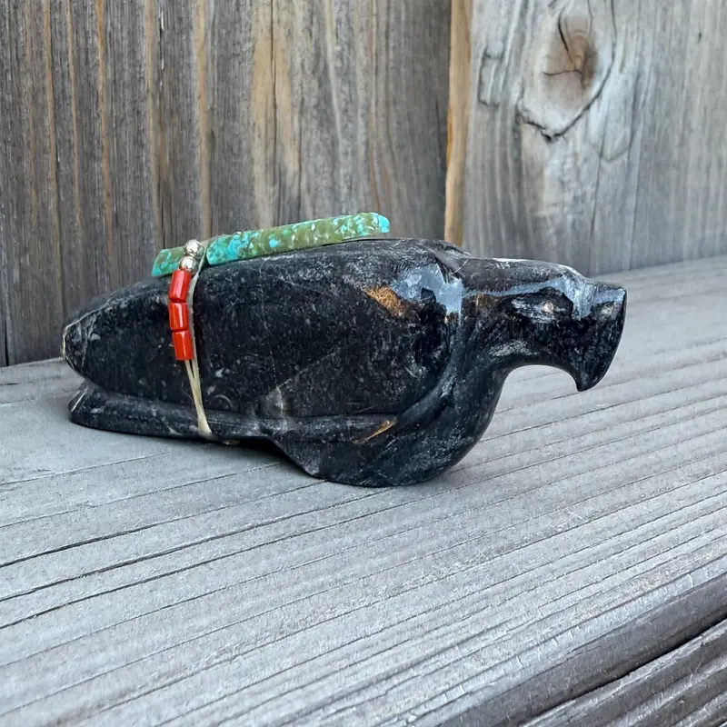 Todd Westika'S Purisima Stone Eagle Fetish, Zuni Origin 1