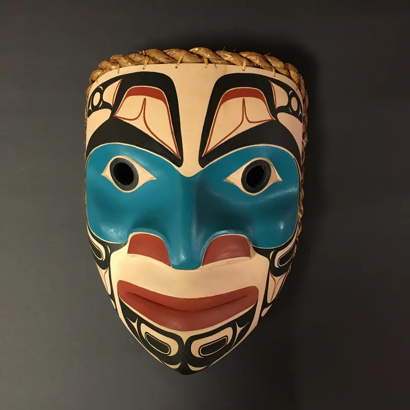 Tsimshian Killer Whale Warrior Transformation Mask By David A. Boxley 1
